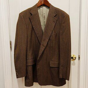 Paul Stuart Wool Sport Coat Blazer Jacket Size 46 Long